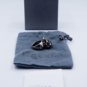 Alexander McQueen Jewelry - Alexander McQueen Studded Skull Statement Ring Alexander McQueen Jewelry - Alexander McQueen Studded Skull Statement Ring